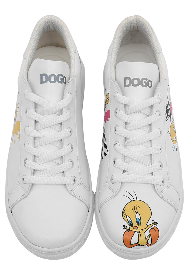 Tweety Leather Sneakers