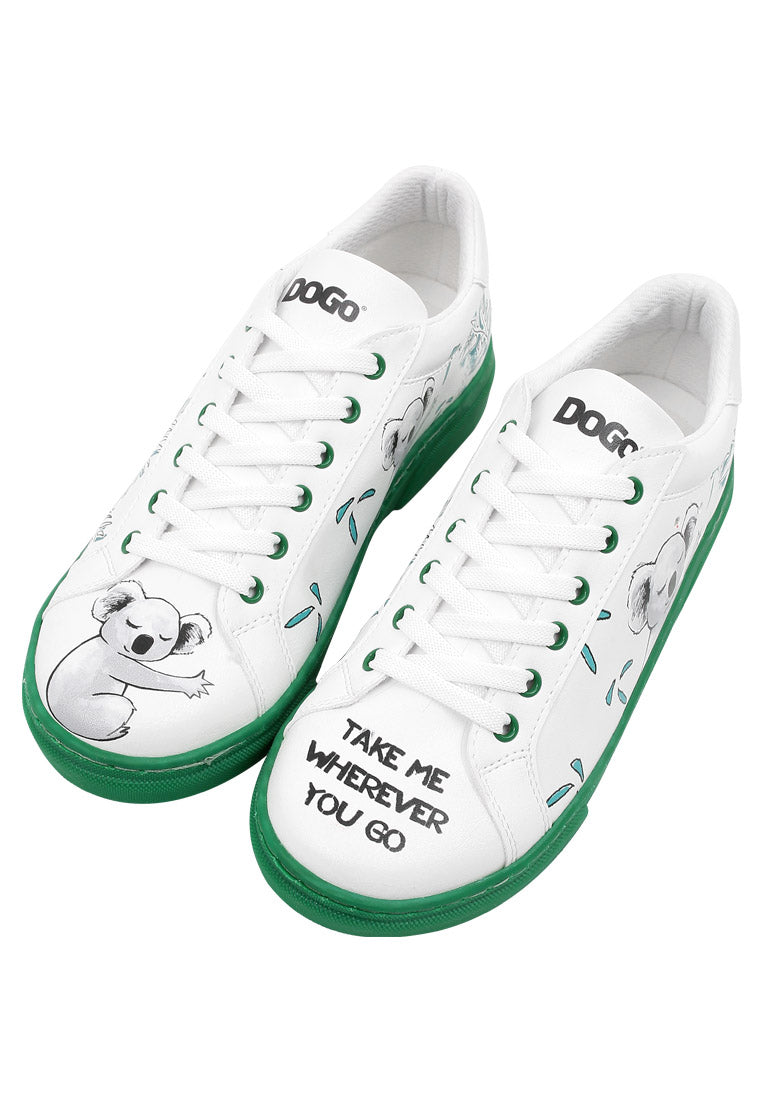 Leather White Sneakers