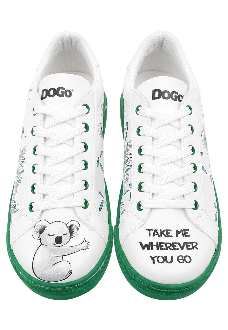 Leather White Sneakers