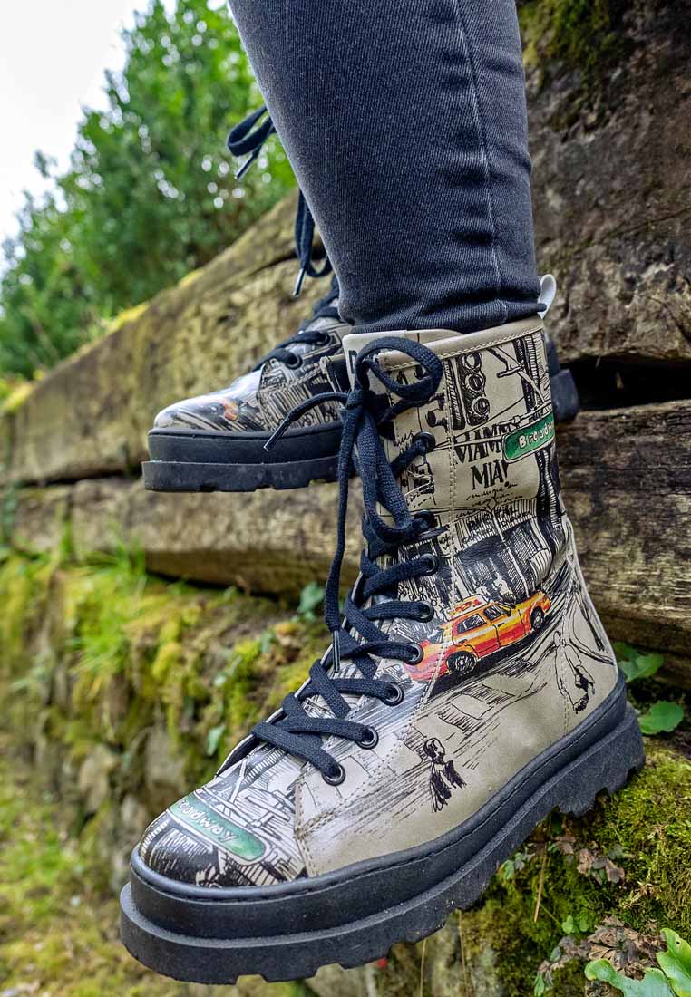 Zipper Long Boots