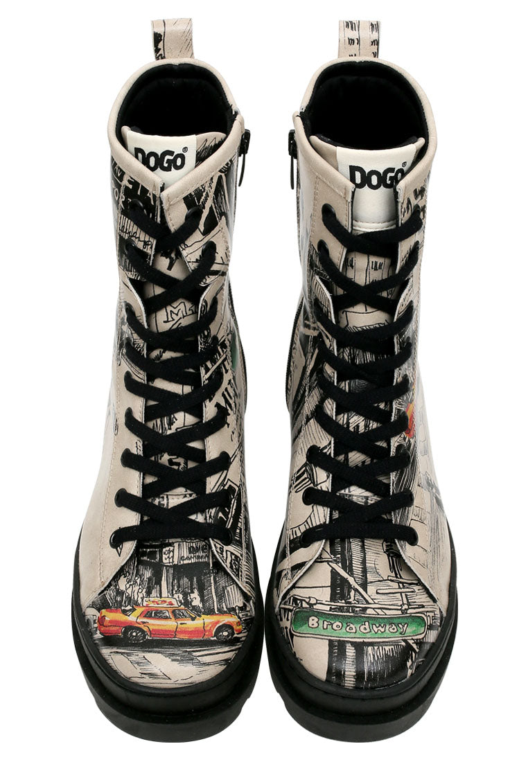Zipper Long Boots