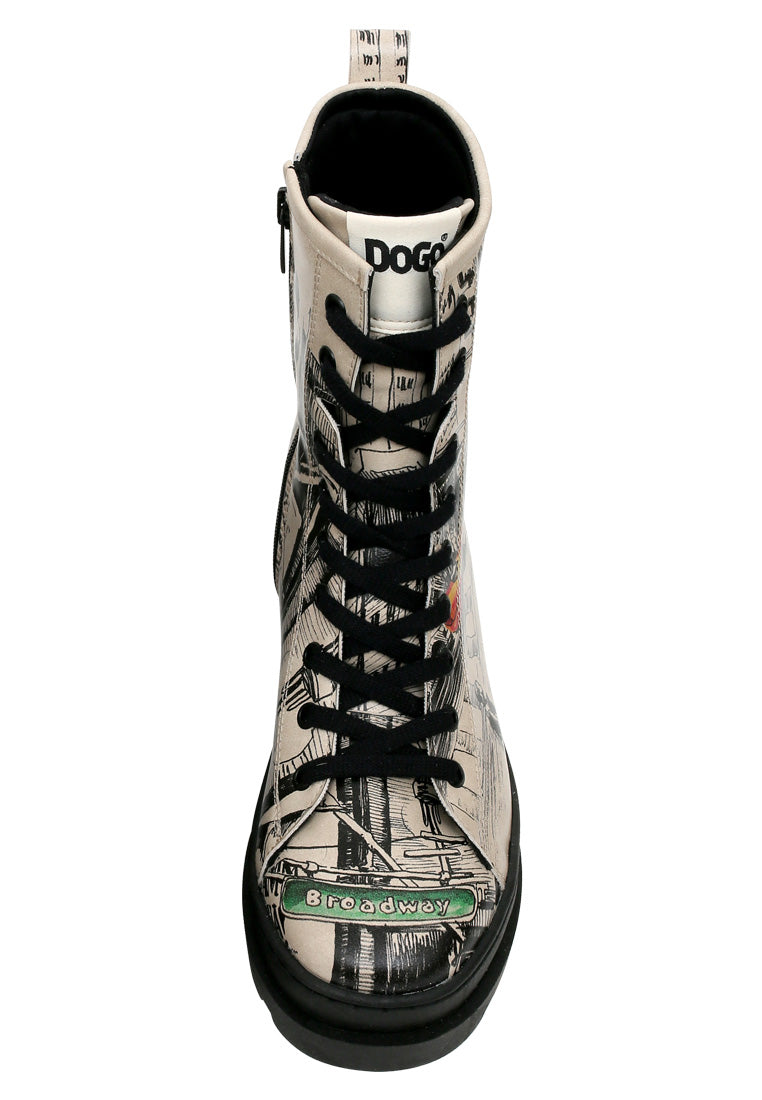 Zipper Long Boots