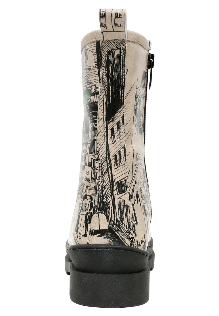 Zipper Long Boots