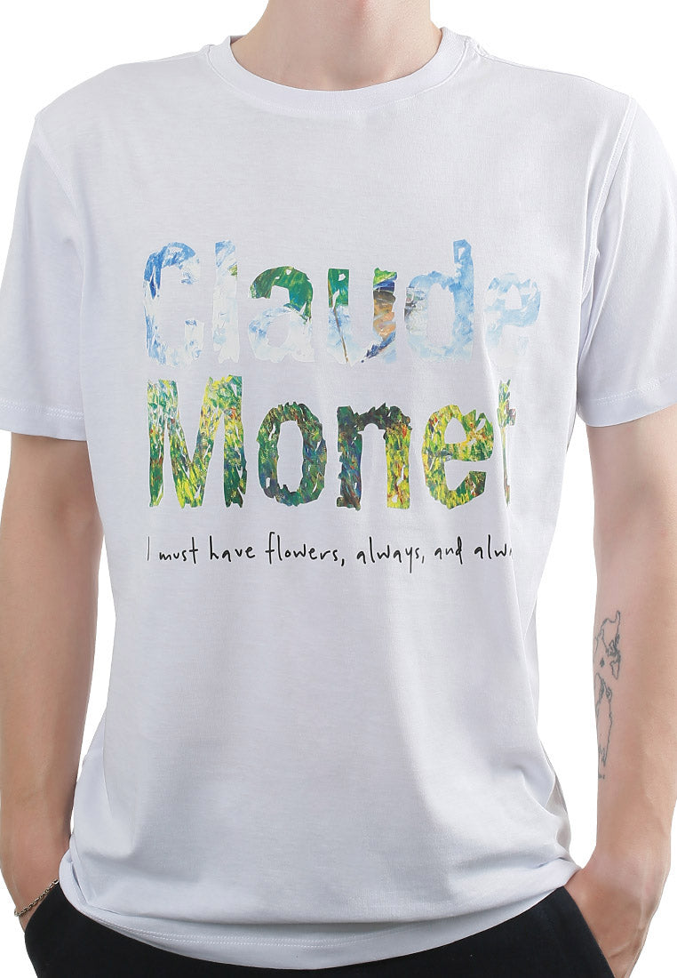 Claude Monet White T-Shirt