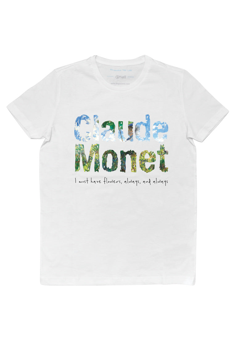 Claude Monet White T-Shirt