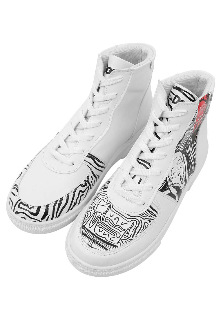 Edvard Munch High Neck Sneakers