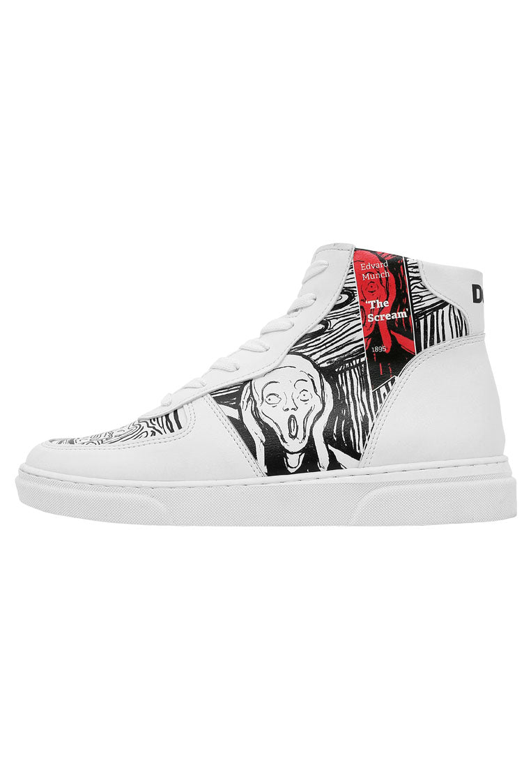 Edvard Munch High Neck Sneakers