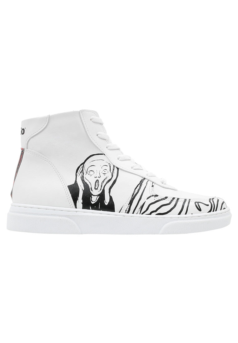 Edvard Munch High Neck Sneakers