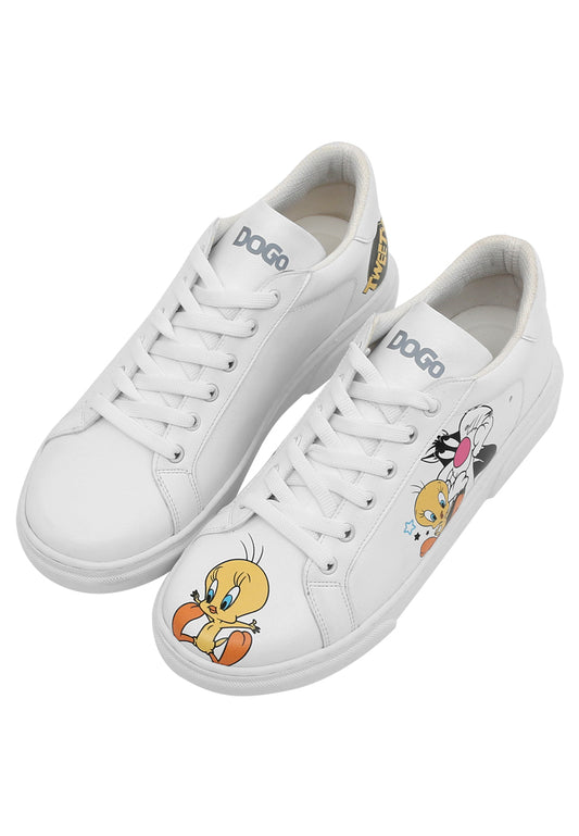 Tweety Leather Sneakers