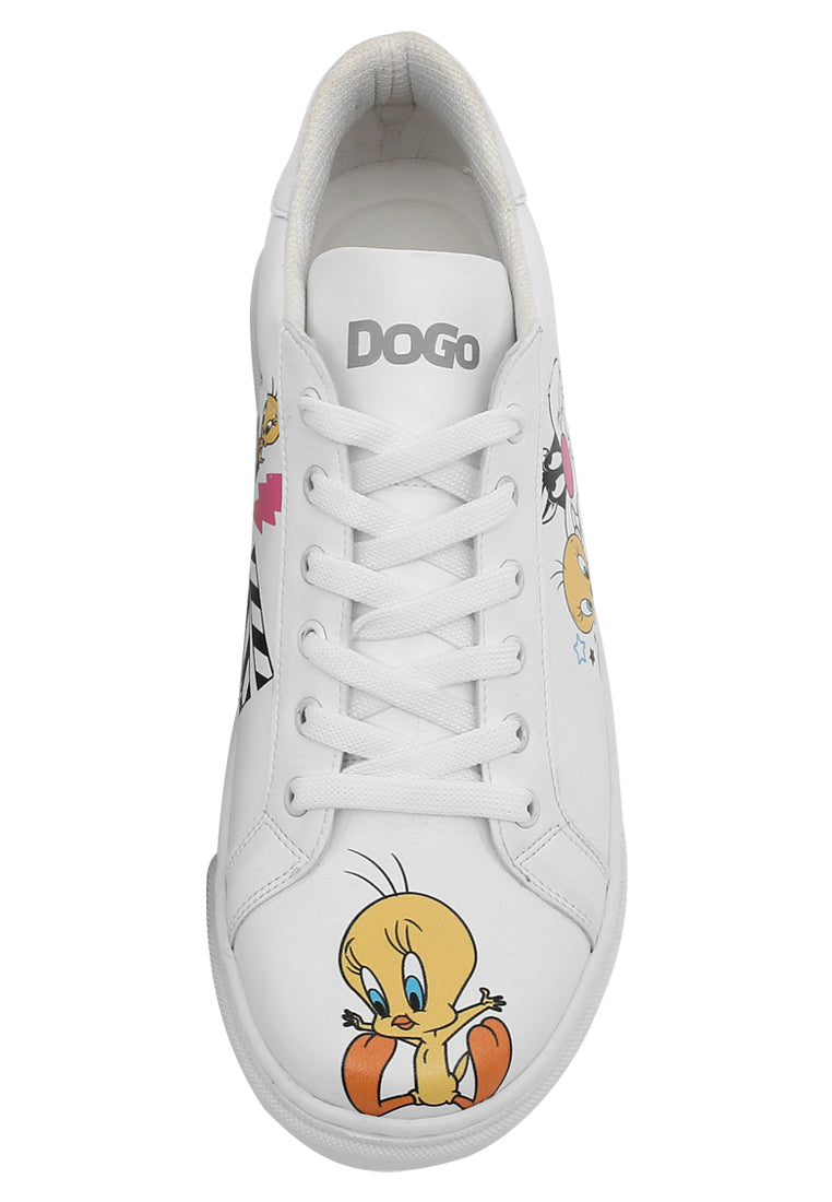 Tweety Leather Sneakers