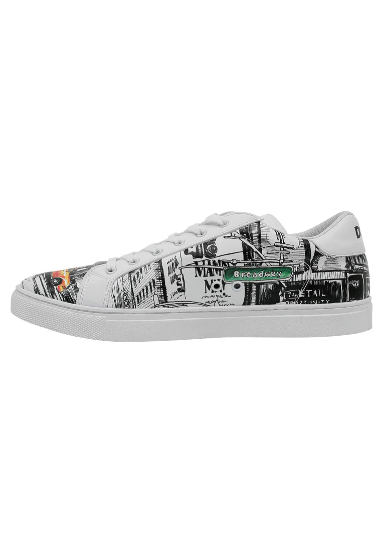 Broadway White Sneakers - Men