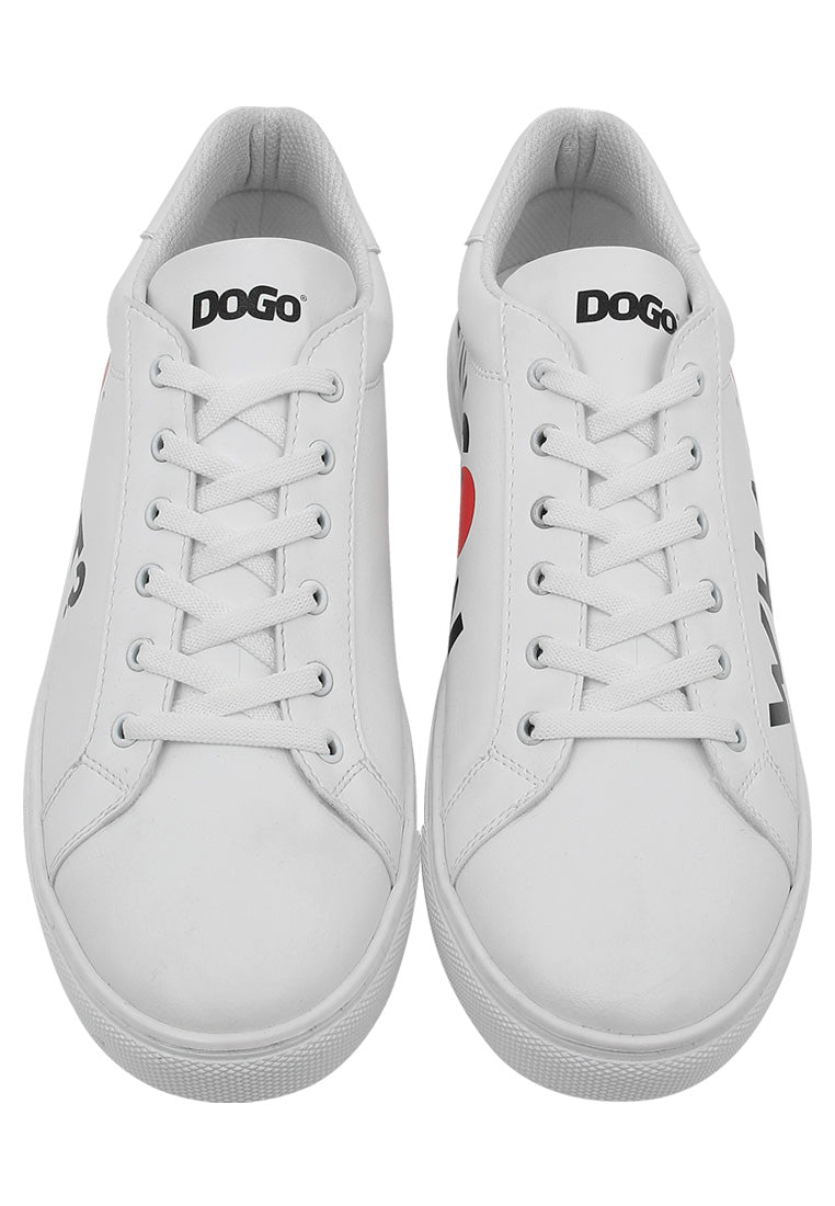 Leather White Sneakers - Men