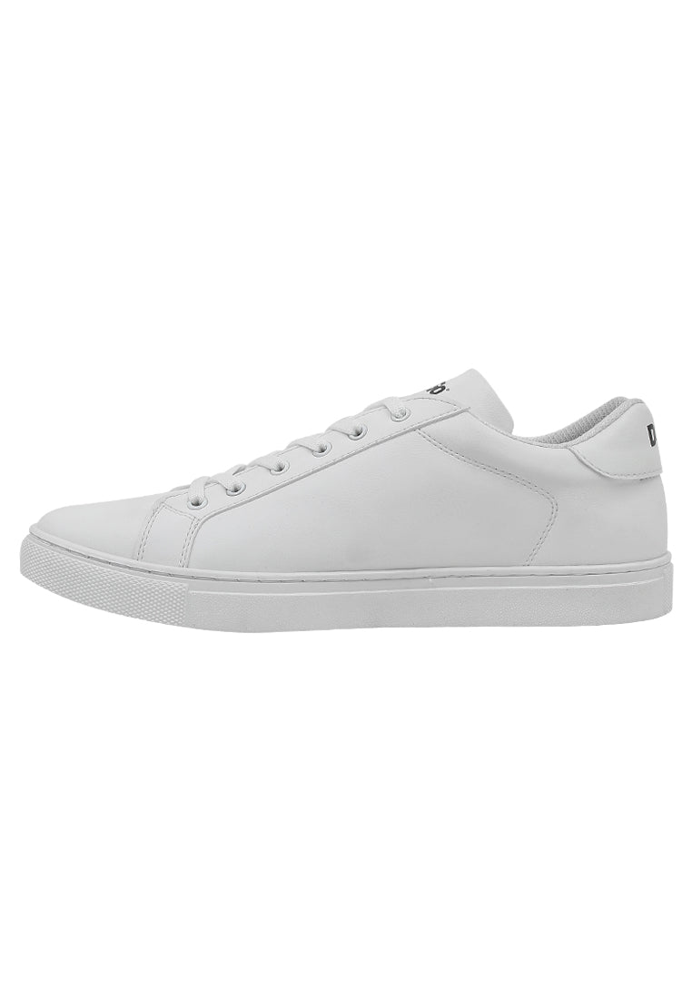 Leather White Sneakers - Men