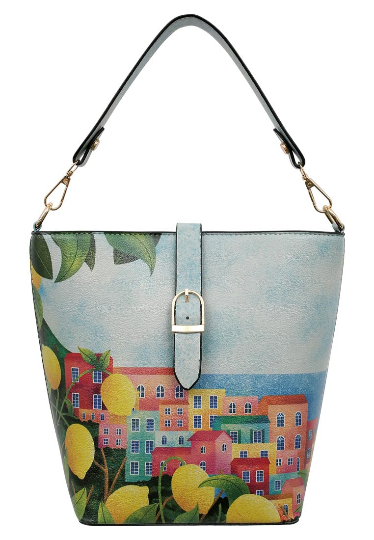 Leather Multicolor Handbag