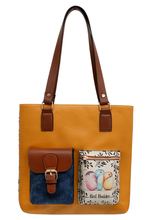 Orange Shoulder Bag