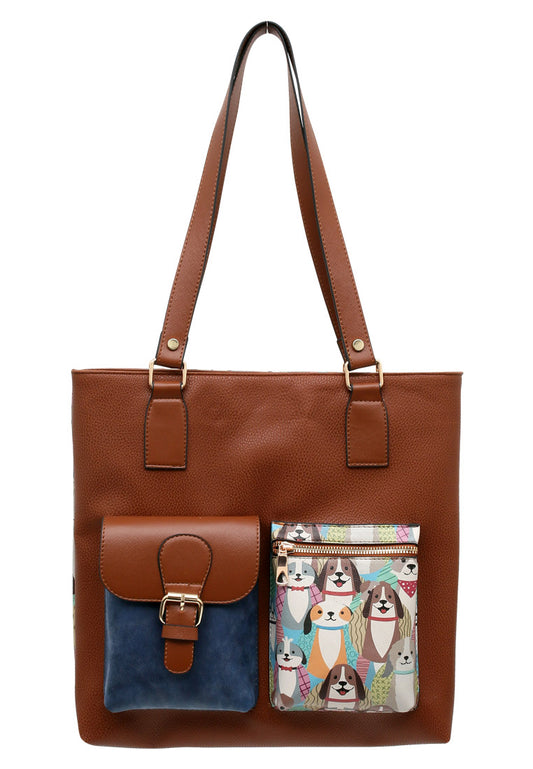 Brown Shoulder Bag