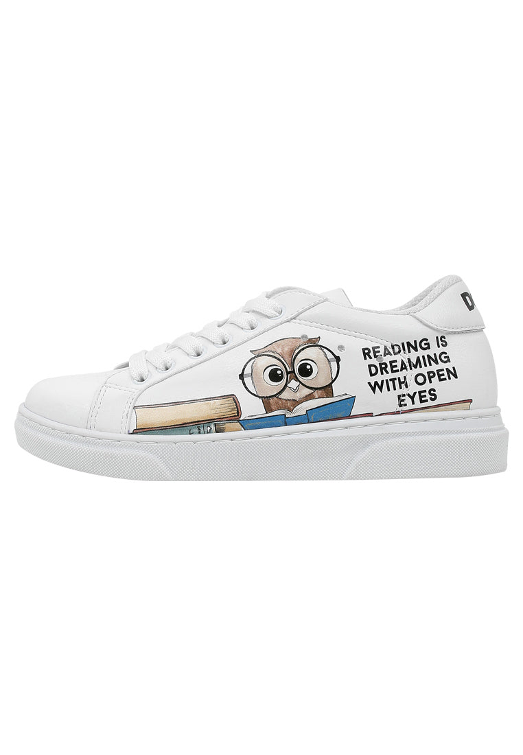 Leather White Sneakers - Kids