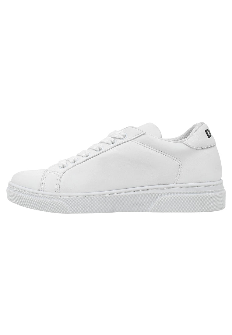 Leather White Sneakers - Kids