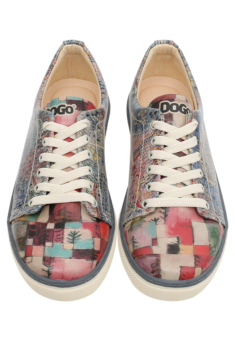 Leather Multicolor Sneakers