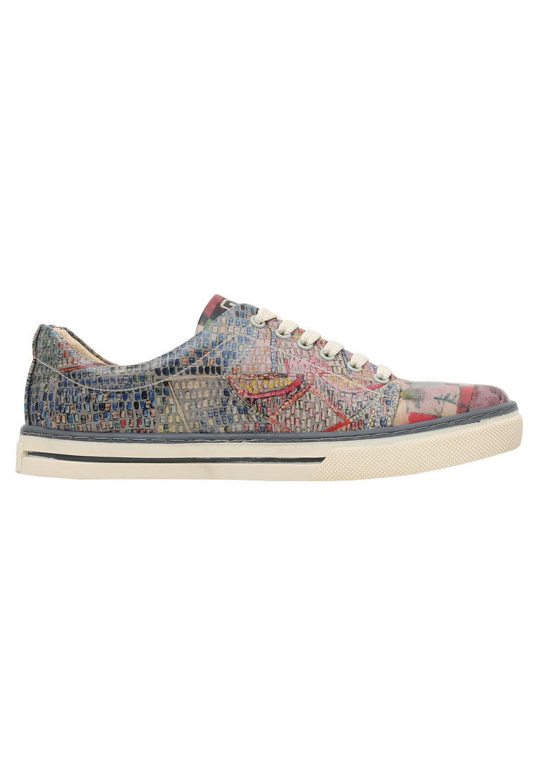 Leather Multicolor Sneakers