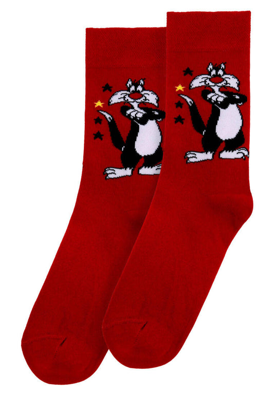 Warner Bros Sylvester Classic Design - Dogo Socks