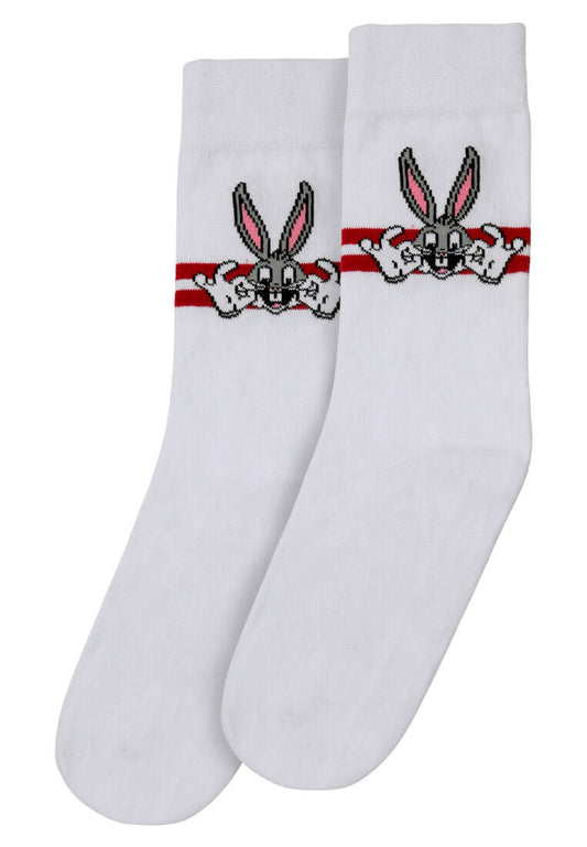 Warner Bros Bugs Bunny Stripes Design - Dogo Socks