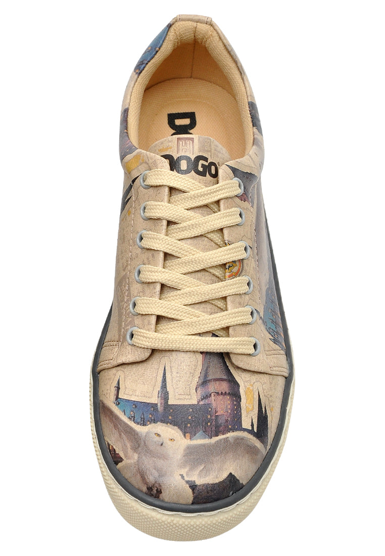 Harry Potter Leather Beige Sneakers