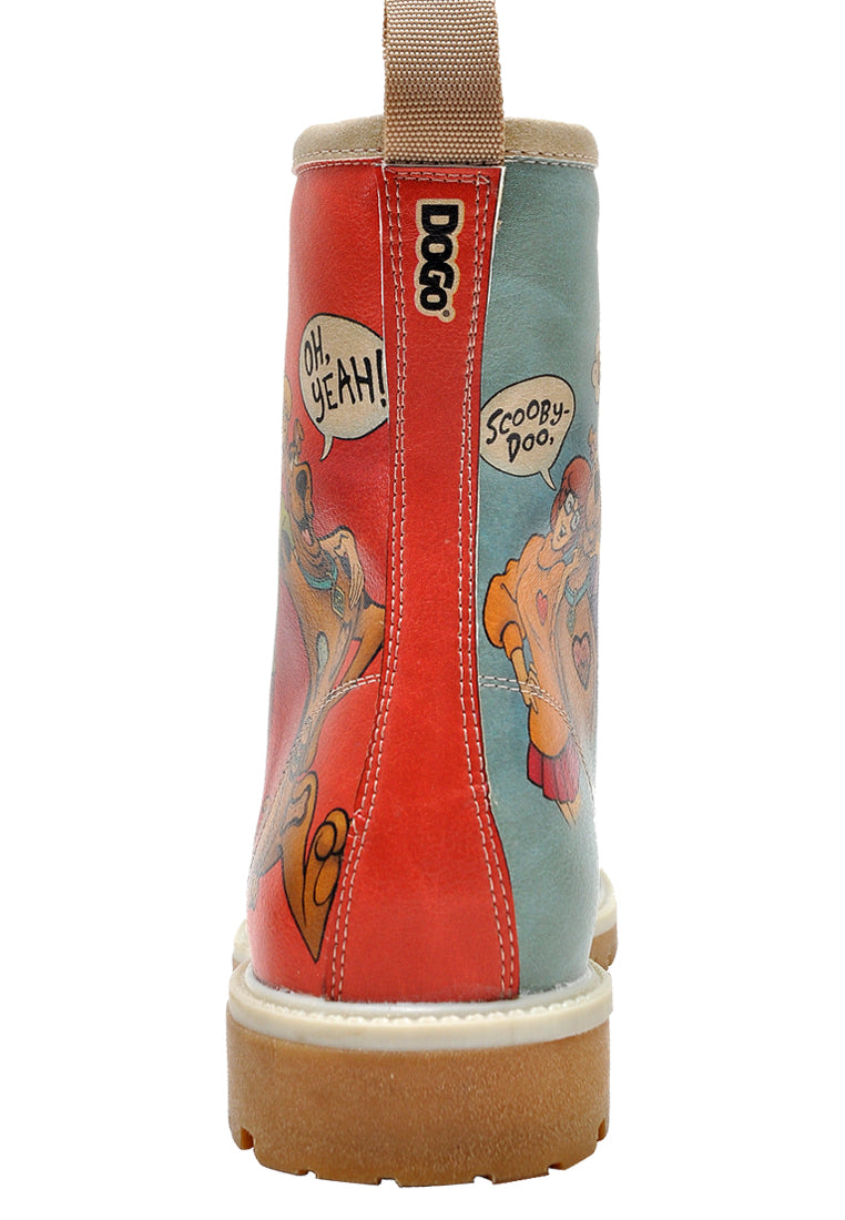 Scooby Red Long Boots