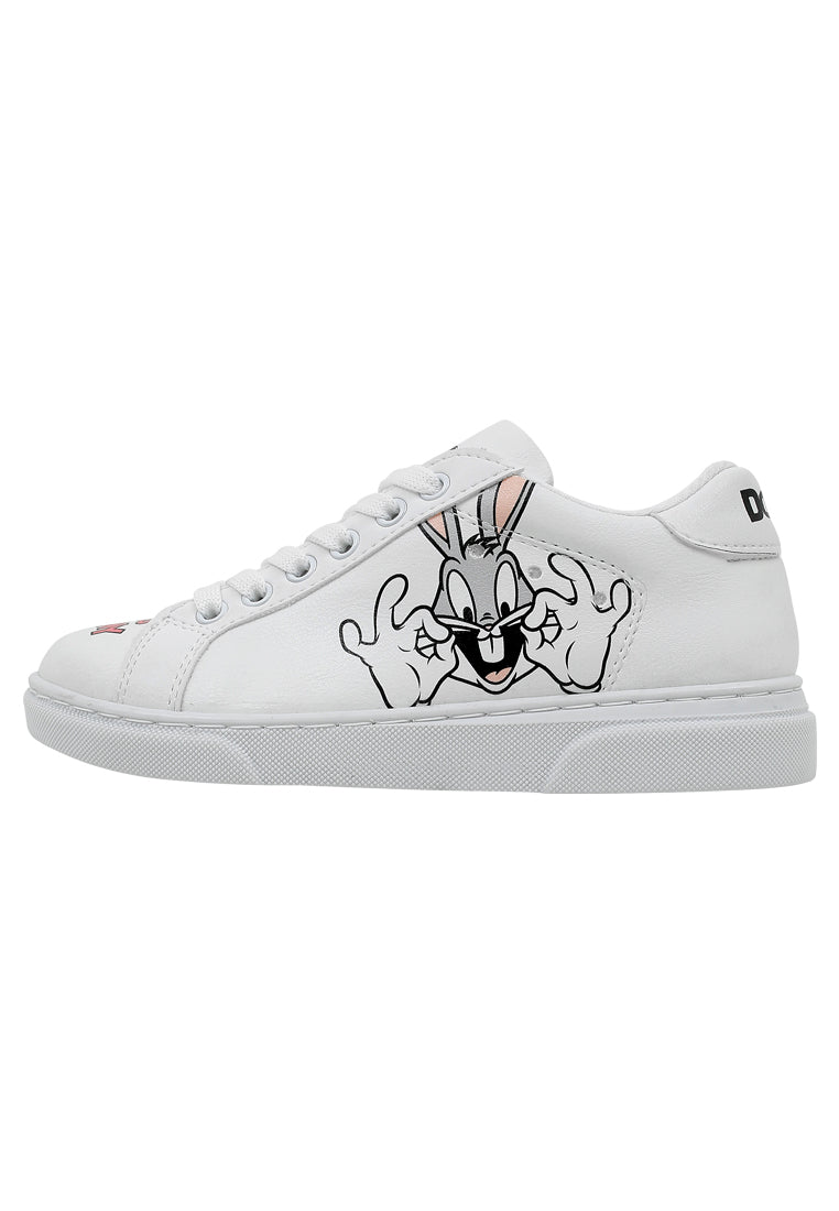 Bugs Bunny White Sneakers - Kids