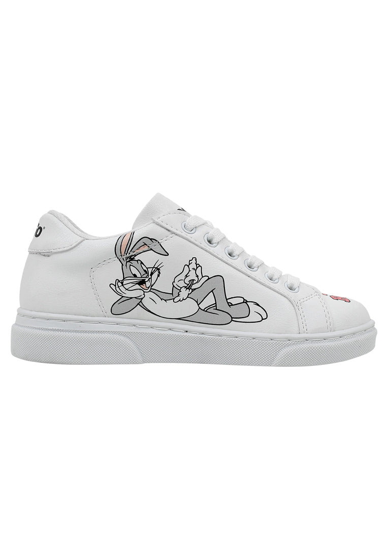 Bugs Bunny White Sneakers - Kids