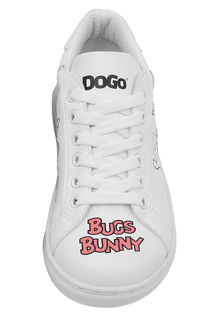 Bugs Bunny White Sneakers - Kids