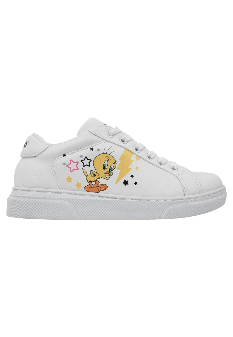 Tweety White Sneakers - Kids