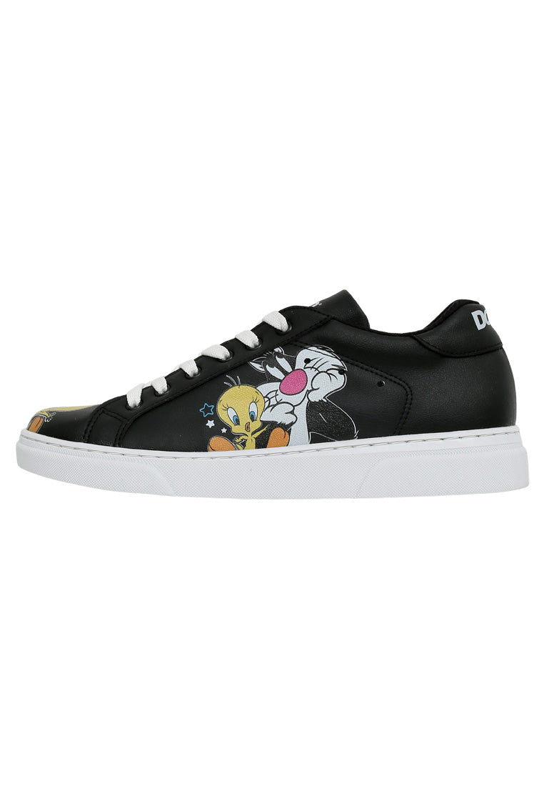 Tweety Black Sneakers