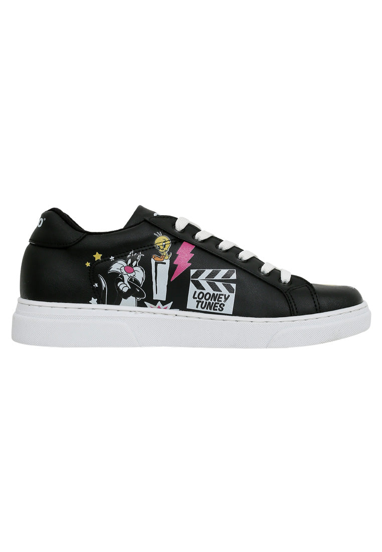 Tweety Black Sneakers